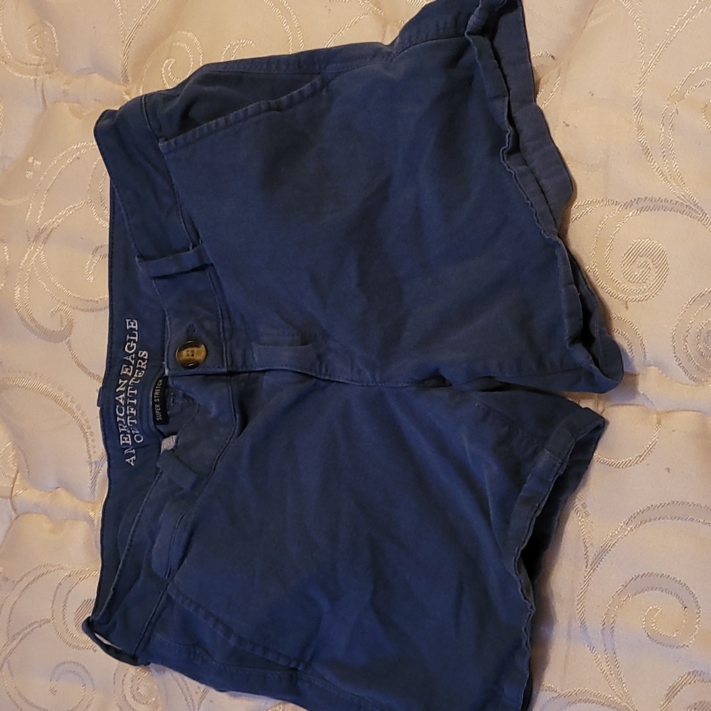 Blue shorts